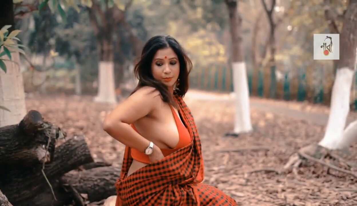 Nandita Saree 1 Naari Magazine Uncut 2021 Solo Hot Video